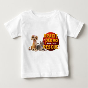 Camiseta De Bebé Gracie y Pedro Dynamic Duo