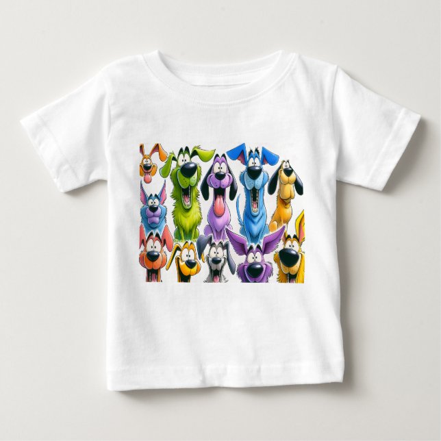 Camiseta De Bebé Graciosa vaca Highland con café SVG - Personalizad (Anverso)