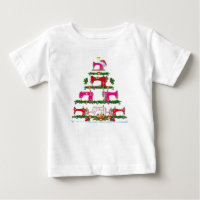 Gracioso árbol de Navidad de la máquina de coser X