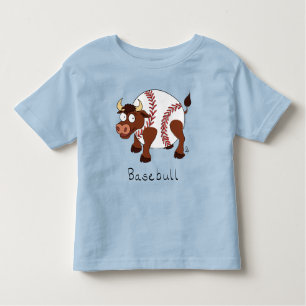 Camiseta De Bebé Gracioso Béisbol Deportes Niños Personalizado Anim