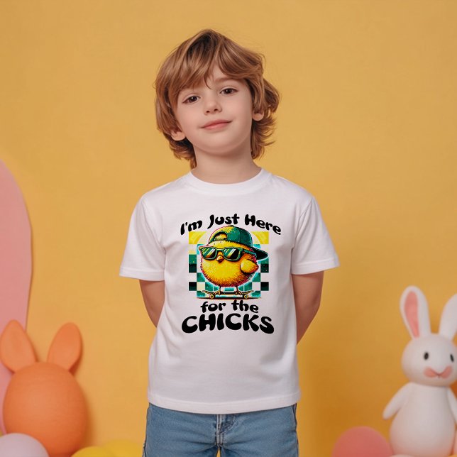 Camiseta De Bebé Gracioso Chick Saying Boys (Subido por el creador)