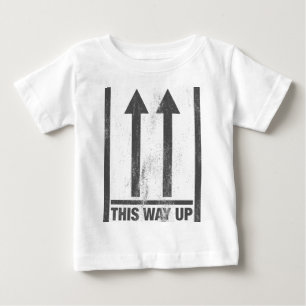 Camiseta De Bebé Gracioso de esta manera de arriba a firmar