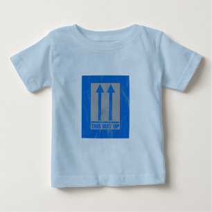 Camiseta De Bebé Gracioso de esta manera de arriba a firmar