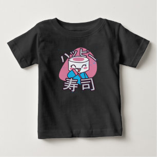 Camiseta De Bebé Gracioso diseño de Personalizado principal de Sush