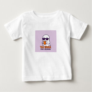 Camiseta De Bebé Gracioso diseño fantasma de Halloween para camiset