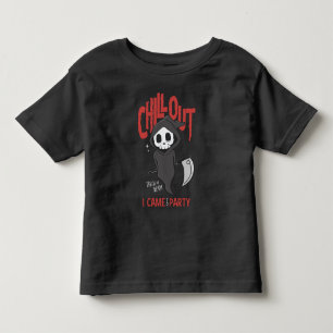 Camiseta De Bebé Gracioso disfraz sarcástico GrimReaper de fiesta d