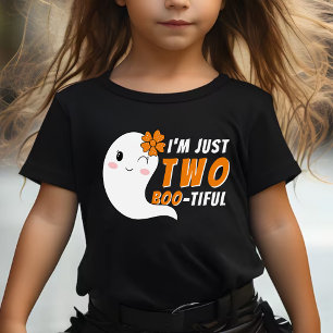Camiseta De Bebé Gracioso Fantasma Halloween de 2 años Segundo cump