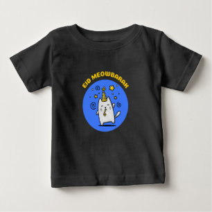 Camiseta De Bebé Gracioso gato Eid