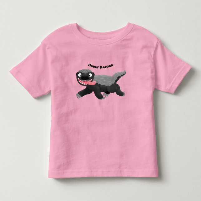 Camiseta De Bebé Gracioso ilustracion personalizado de insignia con (Anverso)