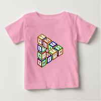 Gracioso juguete verde amarillo azul rojo bloquea 