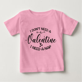 Camiseta De Bebé Gracioso lindo Valentine bebé Unisex rosa