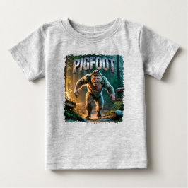 Camiseta De Bebé Gracioso paro fotográfico de Pigfoot