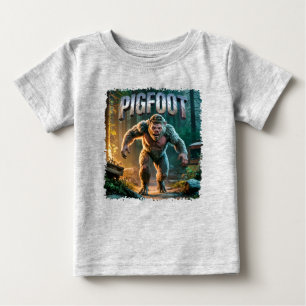 Camiseta De Bebé Gracioso paro fotográfico de Pigfoot