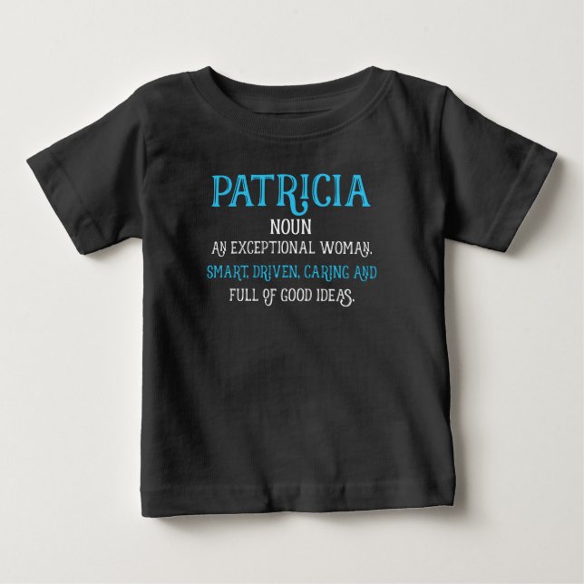 Camiseta De Bebé Gracioso regalo de nombre para regalo de definició (Anverso)