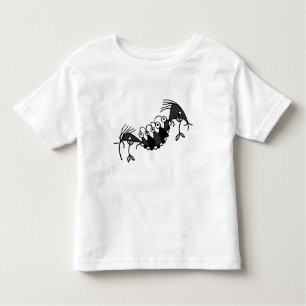 Camiseta De Bebé Gracioso repticio monstruo raro