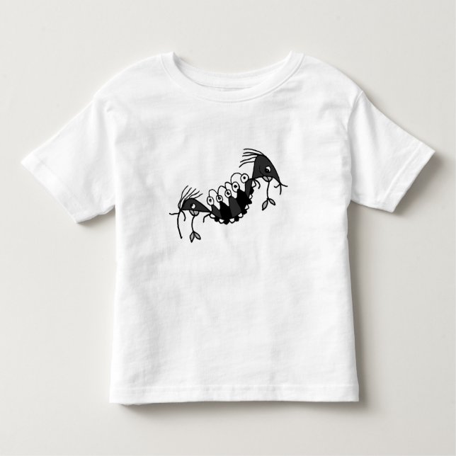Camiseta De Bebé Gracioso repticio monstruo raro (Anverso)