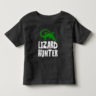 Camiseta De Bebé Gracioso Reptile de Caza Lizard, amante de los ni