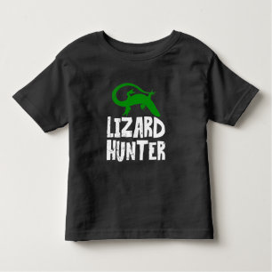 Camiseta De Bebé Gracioso Reptile de Caza Lizard, amante de los niñ