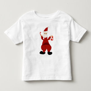 Camiseta De Bebé Gracioso Santa Claus
