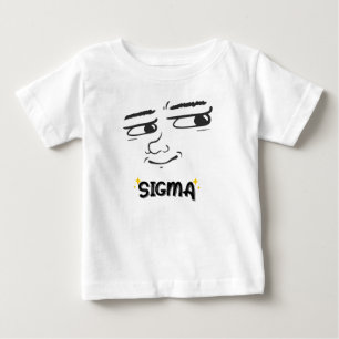 Camiseta De Bebé Gracioso Sigma Face - Alpha Mindset con un giro