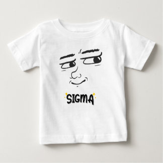 Camiseta De Bebé Gracioso Sigma Face - Alpha Mindset con un giro