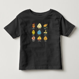 Camiseta De Bebé Graciosos Huevos