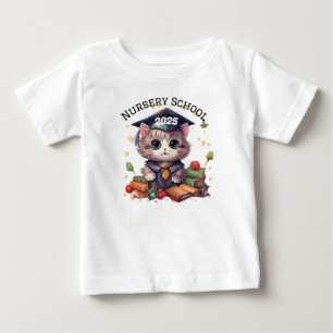 Camiseta De Bebé Graduado Anual de Escuela Infantil 