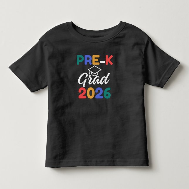 Camiseta De Bebé Graduado de Pre-K (Anverso)