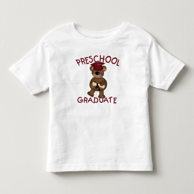 Camiseta De Bebé Graduado del preescolar (Anverso)