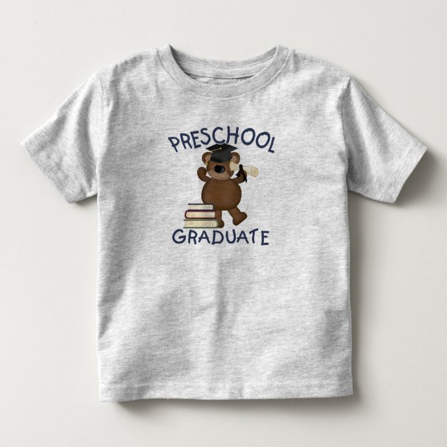 Camiseta De Bebé Graduado del preescolar (Anverso)