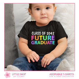 Camiseta De Bebé Graduado Futuro Clase de 2042
