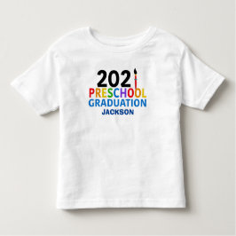 Camiseta De Bebé Graduado Personalizado de Graduación Preescolar 20