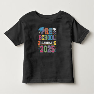 Camiseta De Bebé Graduado Preescolar 2025 Escuela Preescolar K