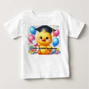 Camiseta De Bebé Graduado previo al K 2025