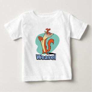 Camiseta De Bebé Gráfica de carácter de Weasel Orgulloso