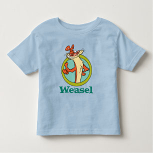 Camiseta De Bebé Gráfica de caracteres de Thumbs Up de Weasel