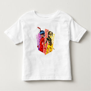 Camiseta De Bebé Gráfica Ladybug y Vesperia