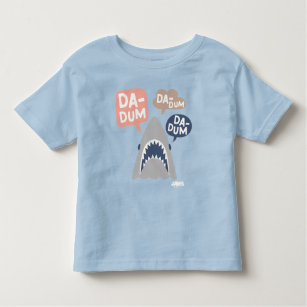 Camiseta De Bebé Gráfico "Da-Dum" del infante Jaws Shark