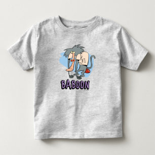 Camiseta De Bebé Gráfico de caracteres de Baboon de I.R.