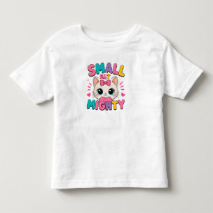 Camiseta De Bebé 🐱 Gráfico de Gatito Lindo Dibujo Animado Corazón