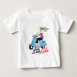 Camiseta De Bebé Gráfico de la Vida Lola Scooter