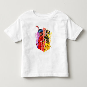 Camiseta De Bebé Gráfico de Ladybug y Vesperia