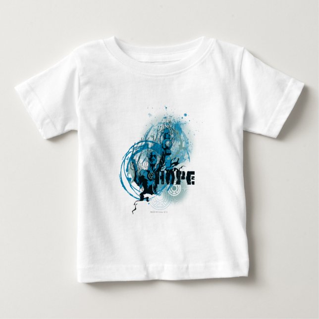 Camiseta De Bebé Gráfico de linterna azul 3 (Anverso)