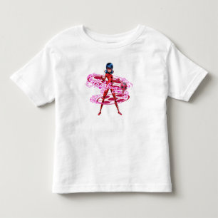 Camiseta De Bebé Gráfico de Mariquita y Tikki