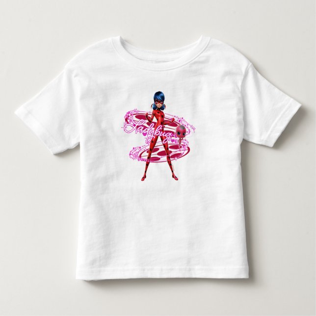 Camiseta De Bebé Gráfico de Mariquita y Tikki (Anverso)