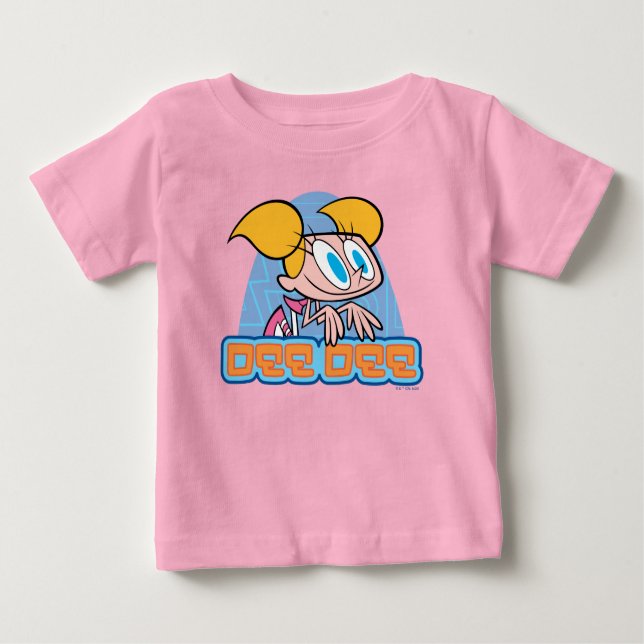 Camiseta De Bebé Gráfico de nombre de carácter Dee Dee (Anverso)