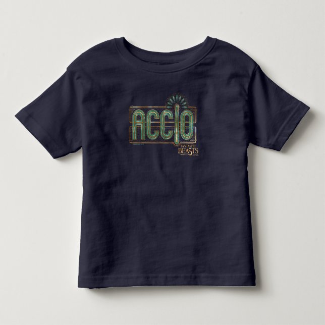 Camiseta De Bebé Gráfico de ortografía Jade Art Deco ACCIO™ (Anverso)