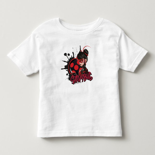 Camiseta De Bebé Gráfico de Personaje de Shadybug Re-verso Milagros (Anverso)