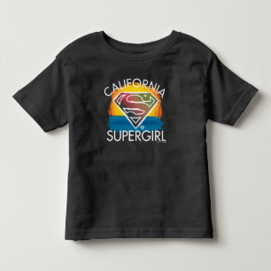 Camiseta De Bebé Gráfico de Sunset de Supergirl de California