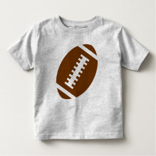 Camiseta De Bebé Gráfico delantero del fútbol del gris el   del